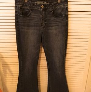 American Eagle Outfitters Hi Rise Artist Flare